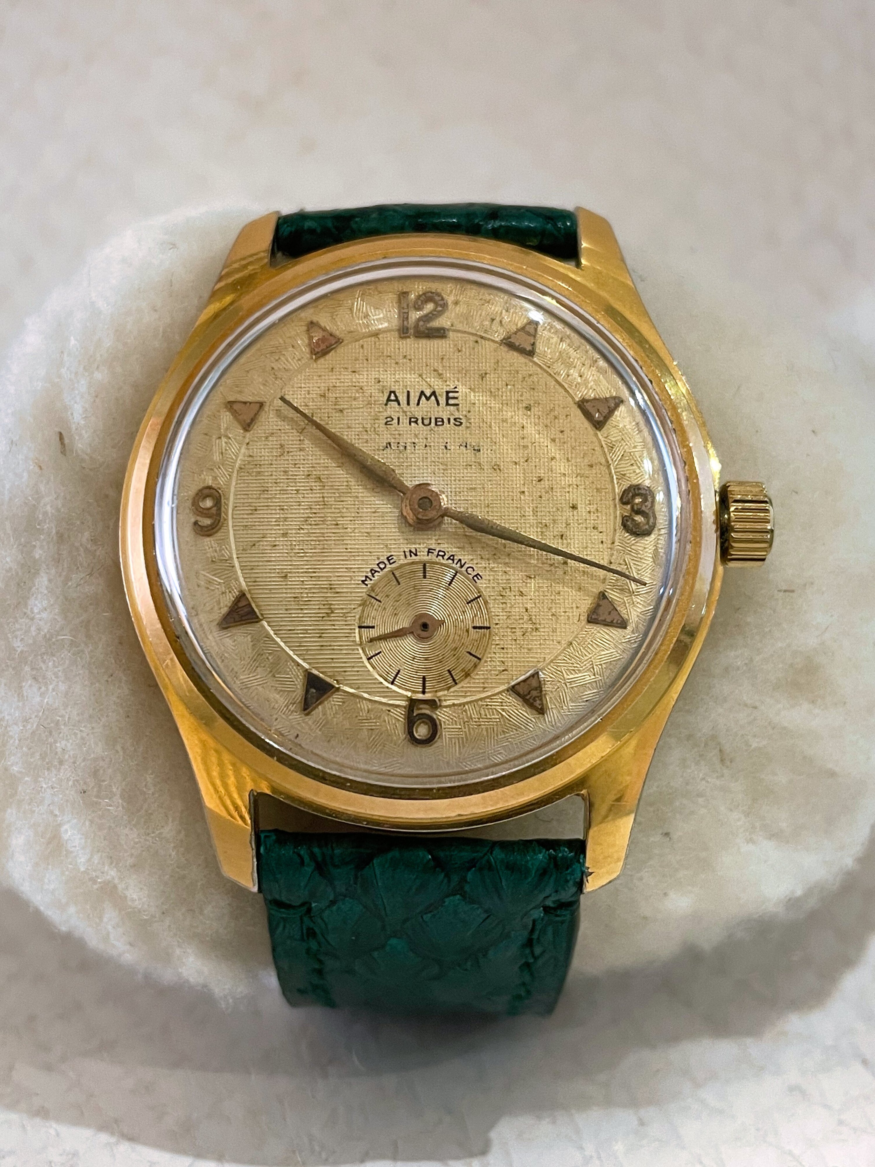 1960 Aimé guillochée automatique