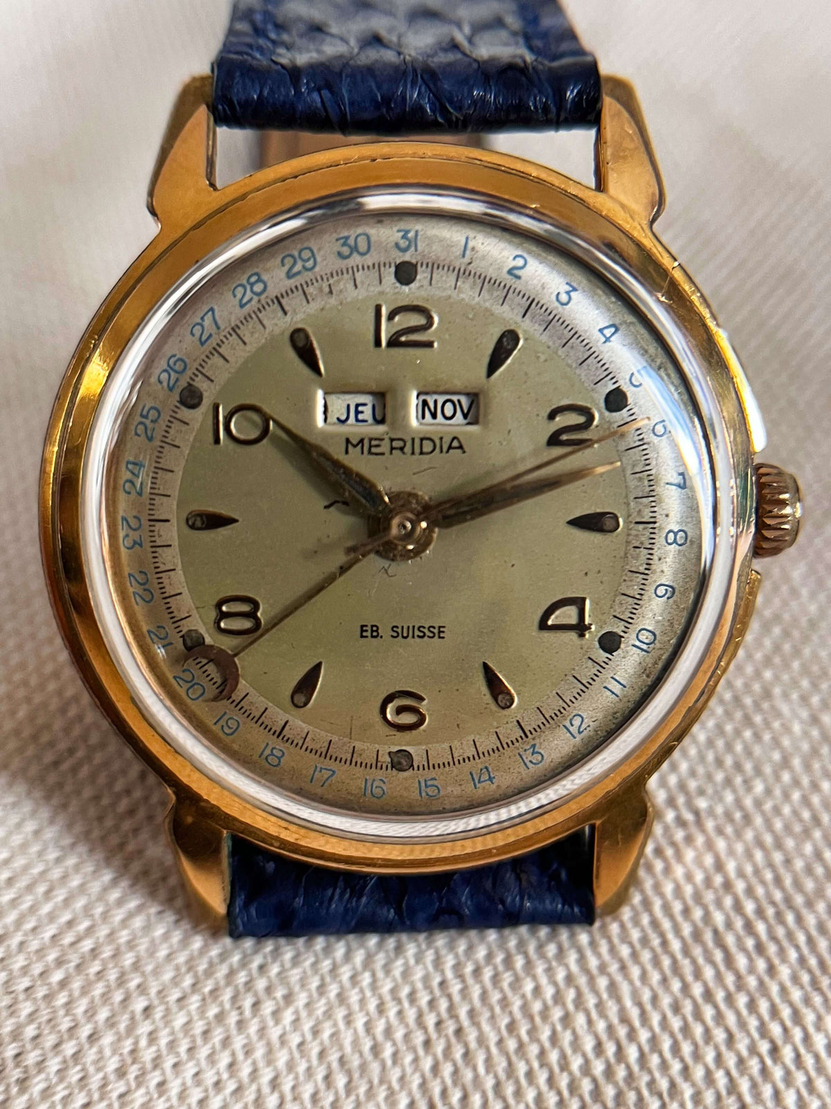 1950 Meridia triple date
