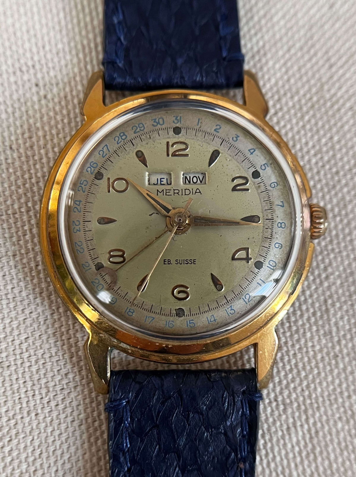 1950 Meridia triple date
