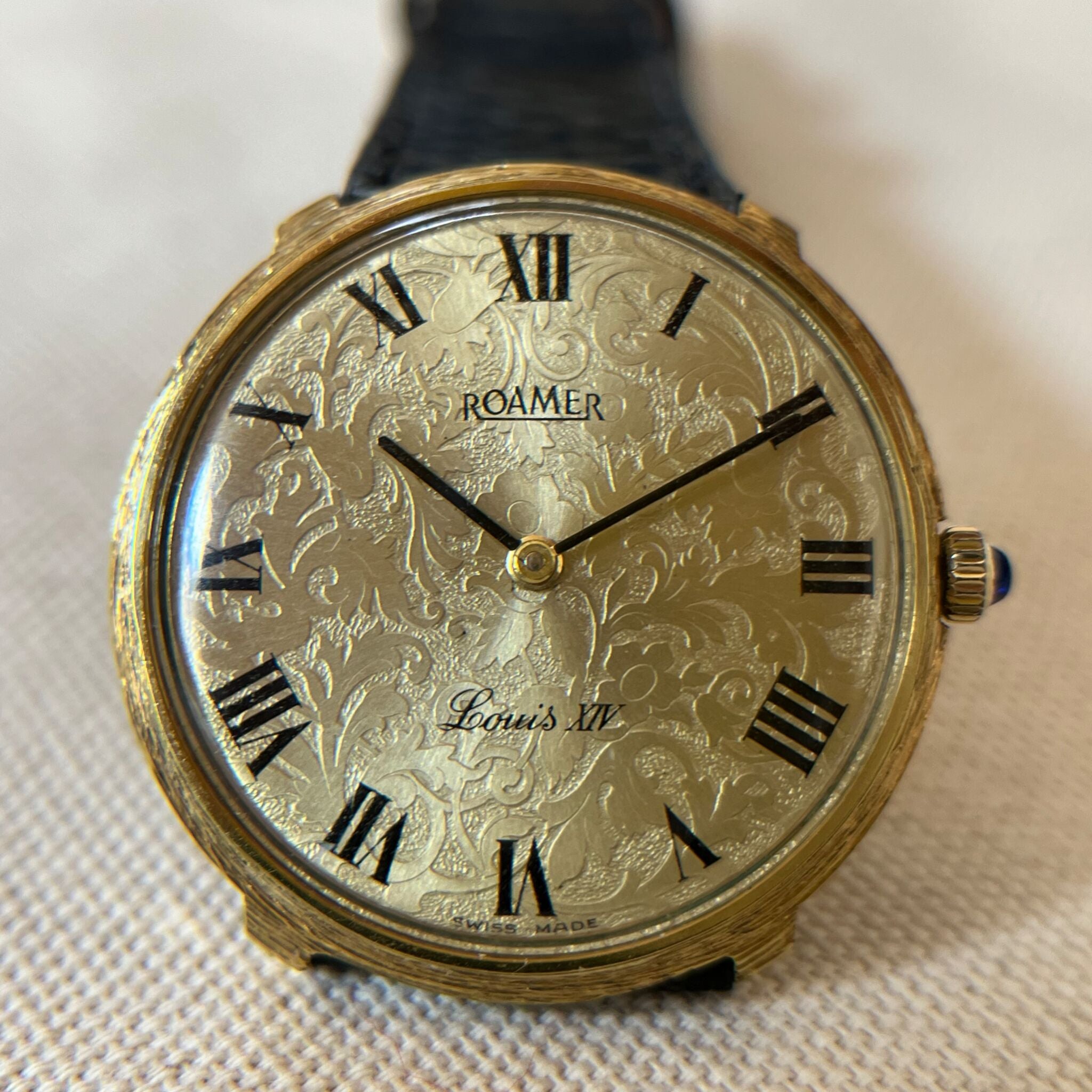 1967 Roamer guillochée Louis XIV