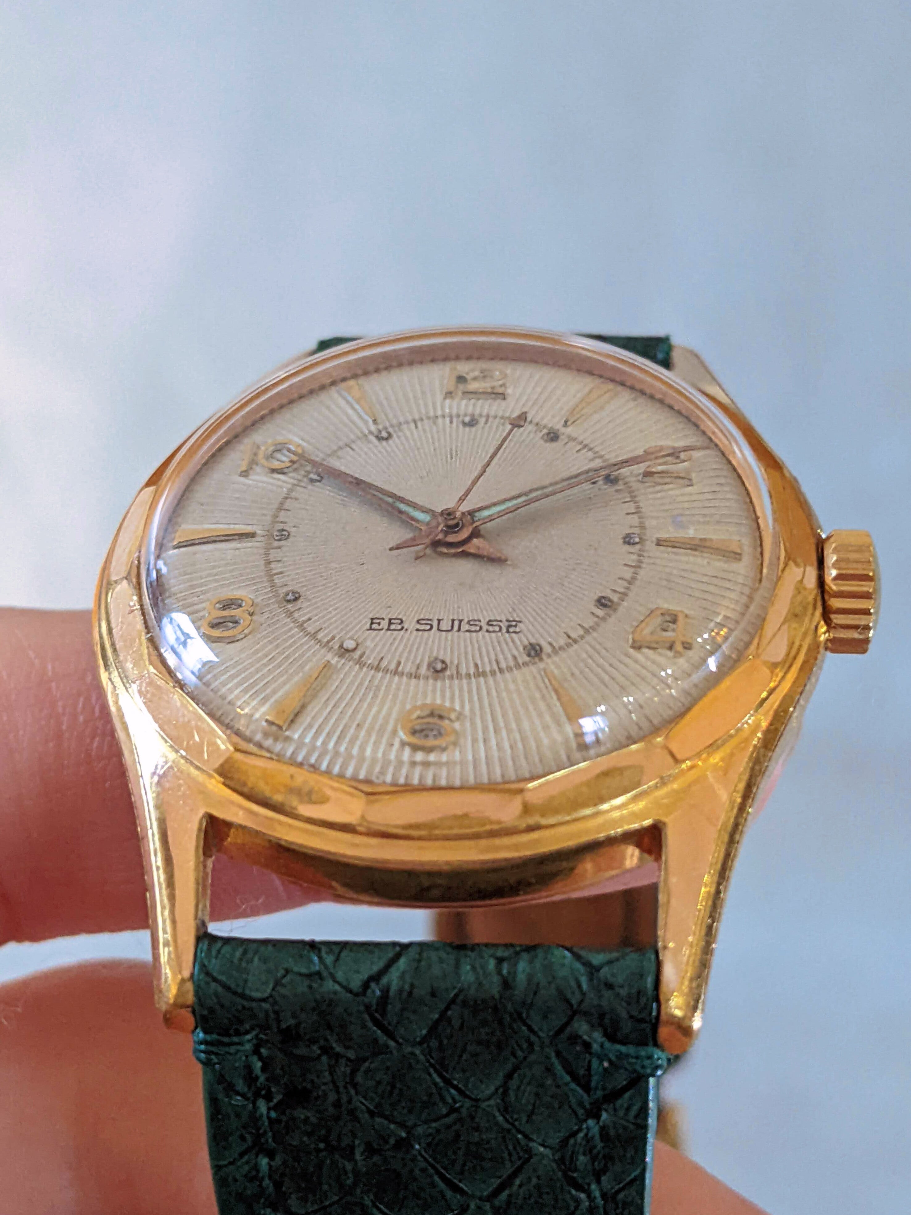 1950 Ebauche Suisse Guillochée