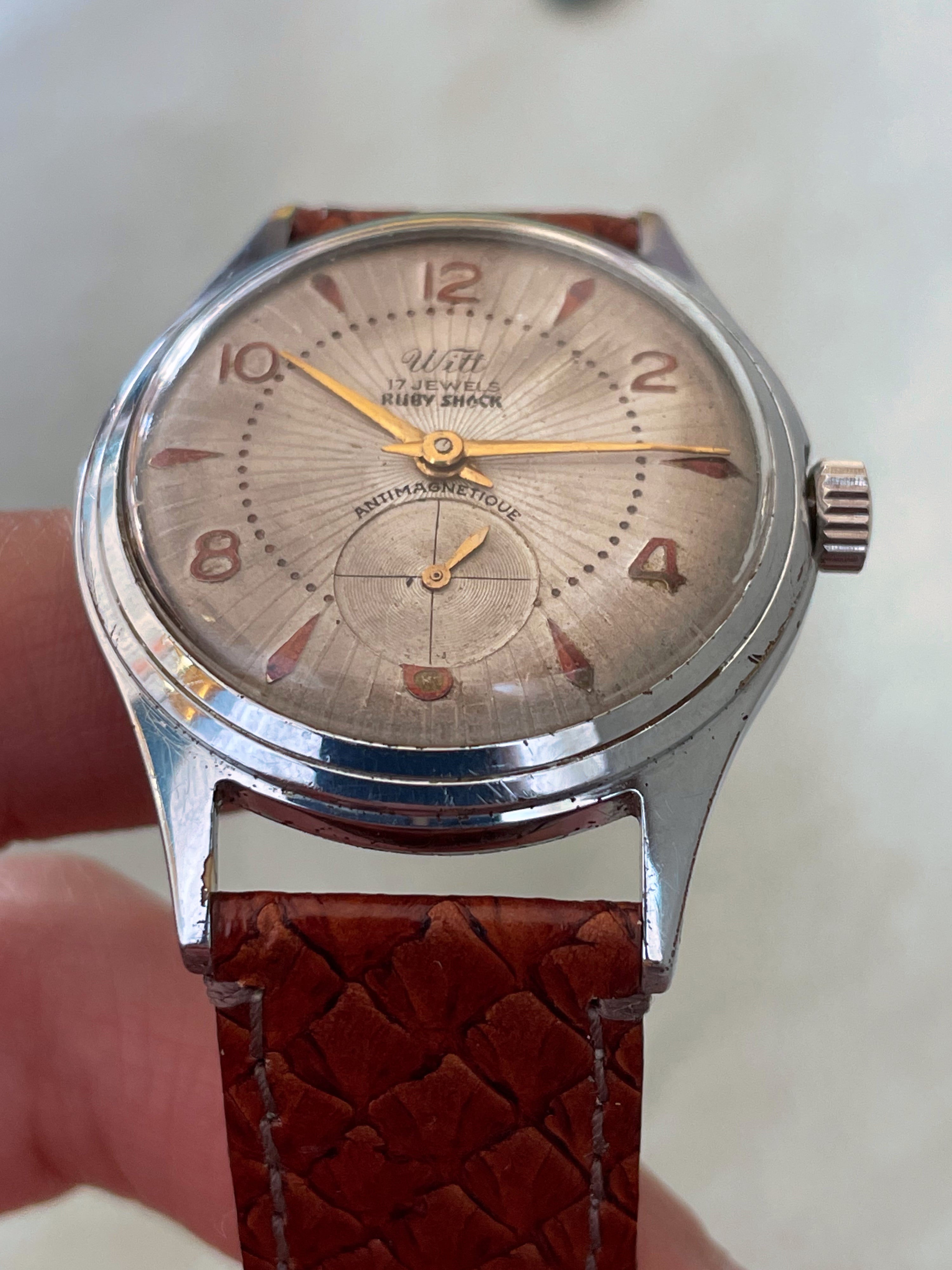 1950 Witt guillochée